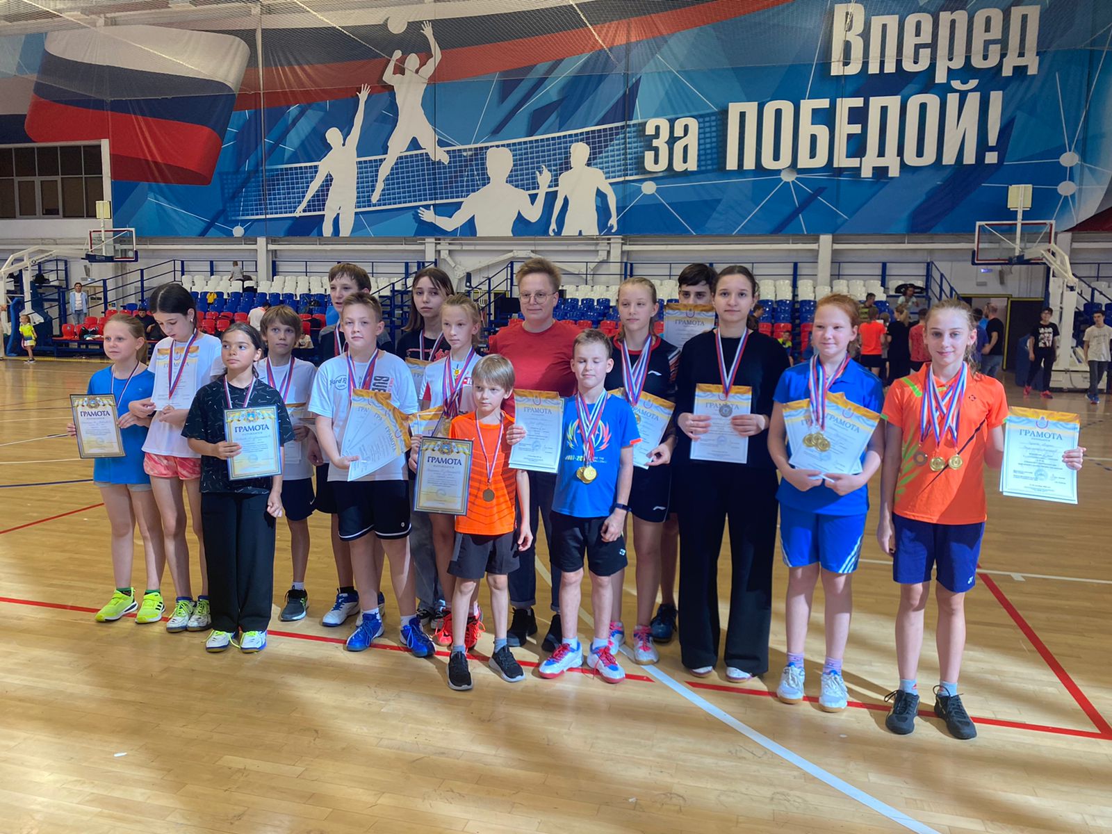 Первенство Ставропольского края до 13 и 15 лет по бадминтону