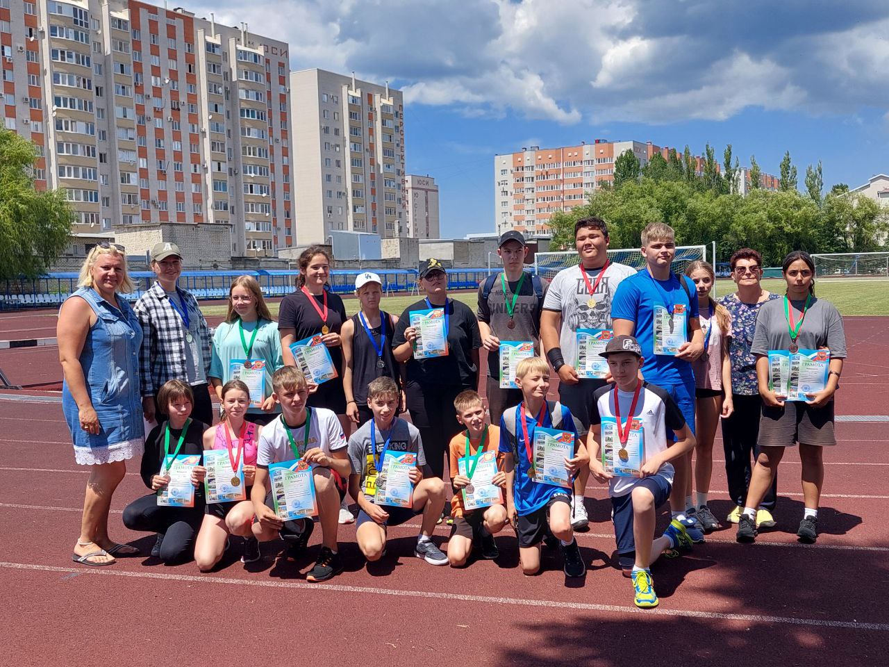 XII краевой турнир по легкой атлетике, посвященный памяти тренера-преподавателя ГБУ ДО КДЮСШ (к), ветерана ВОВ П.М. Чернова.