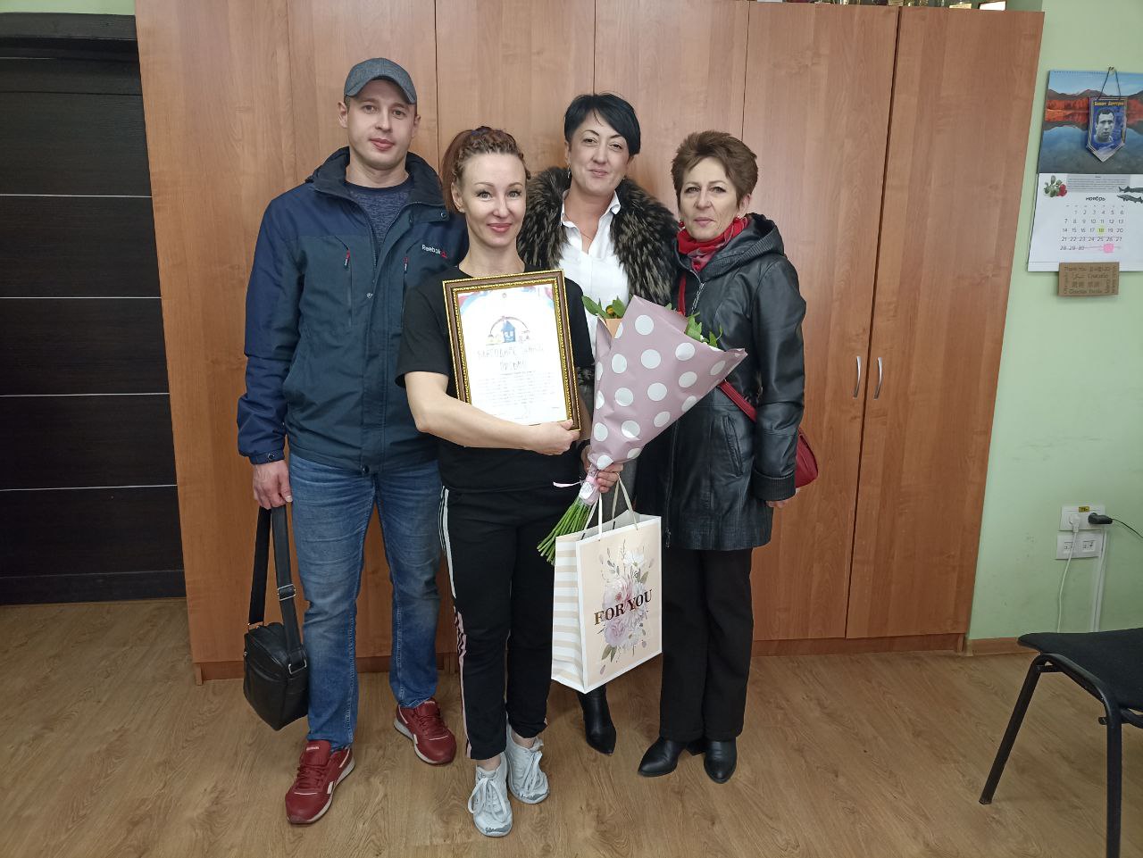 Благодарственное письмо Медянцевой Елене Васильевне