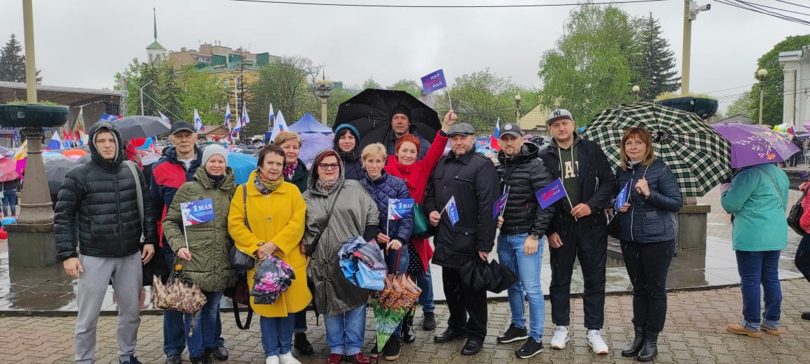 Главный лозунг праздника в этом году – «Мы Zа мир, Zа труд, Zа май!»