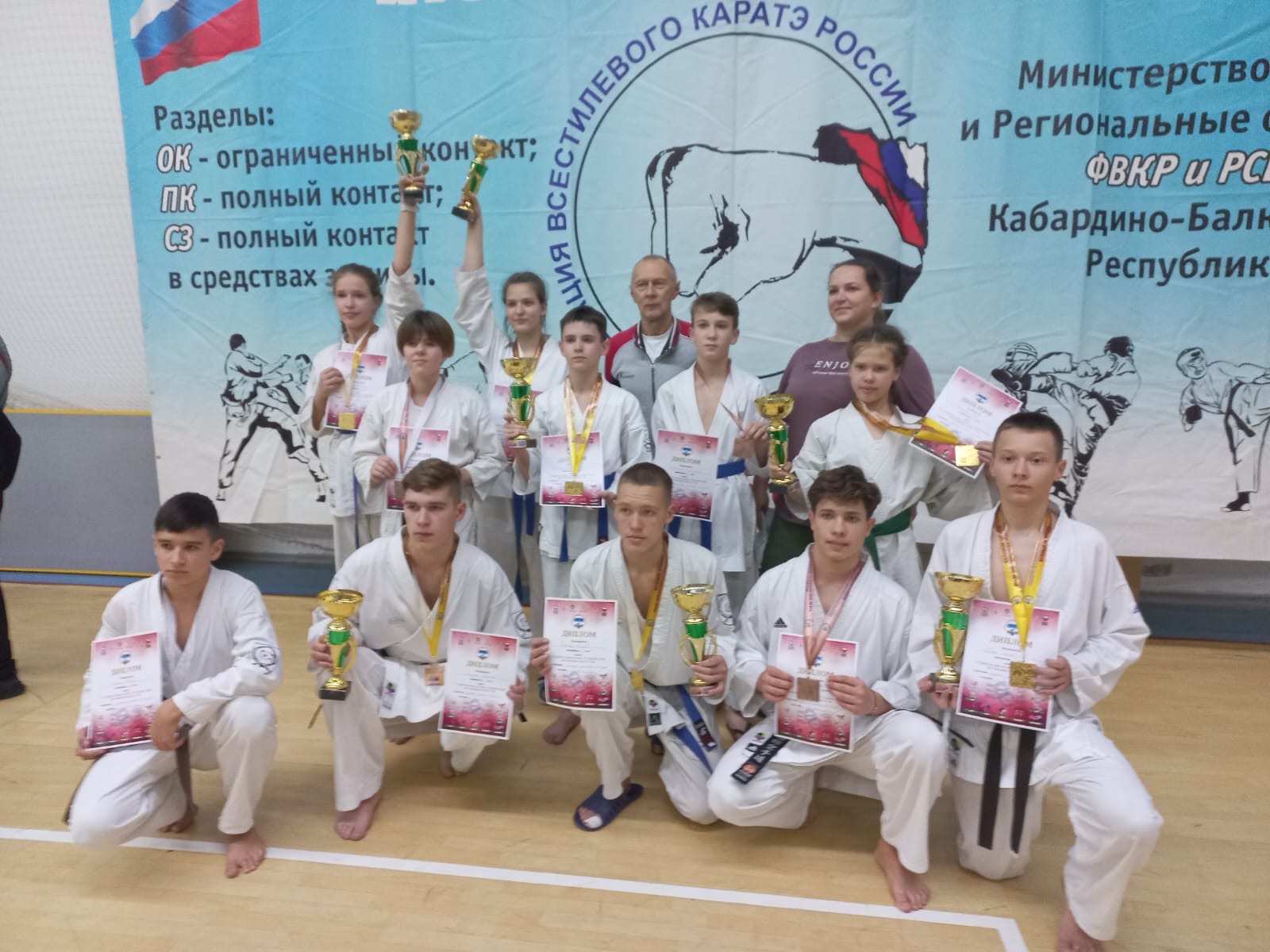 Открытый Чемпионат и Первенство КБР по  Всестилевому Каратэ  и Фестиваль боевых искусств среди детей, юношей,  девушек, мужчин и женщин.