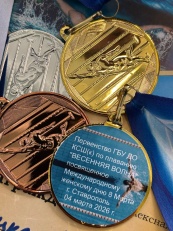 Первенство ГБУ ДО КСШ (к) по плаванию «Весенняя волна»